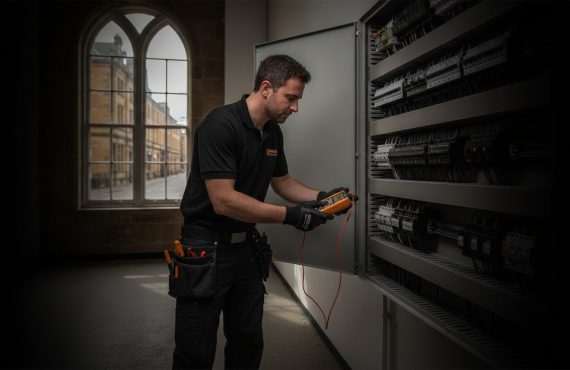 Commercial Electrician Dundee City Centre: Expert Safety & Compliance 2026