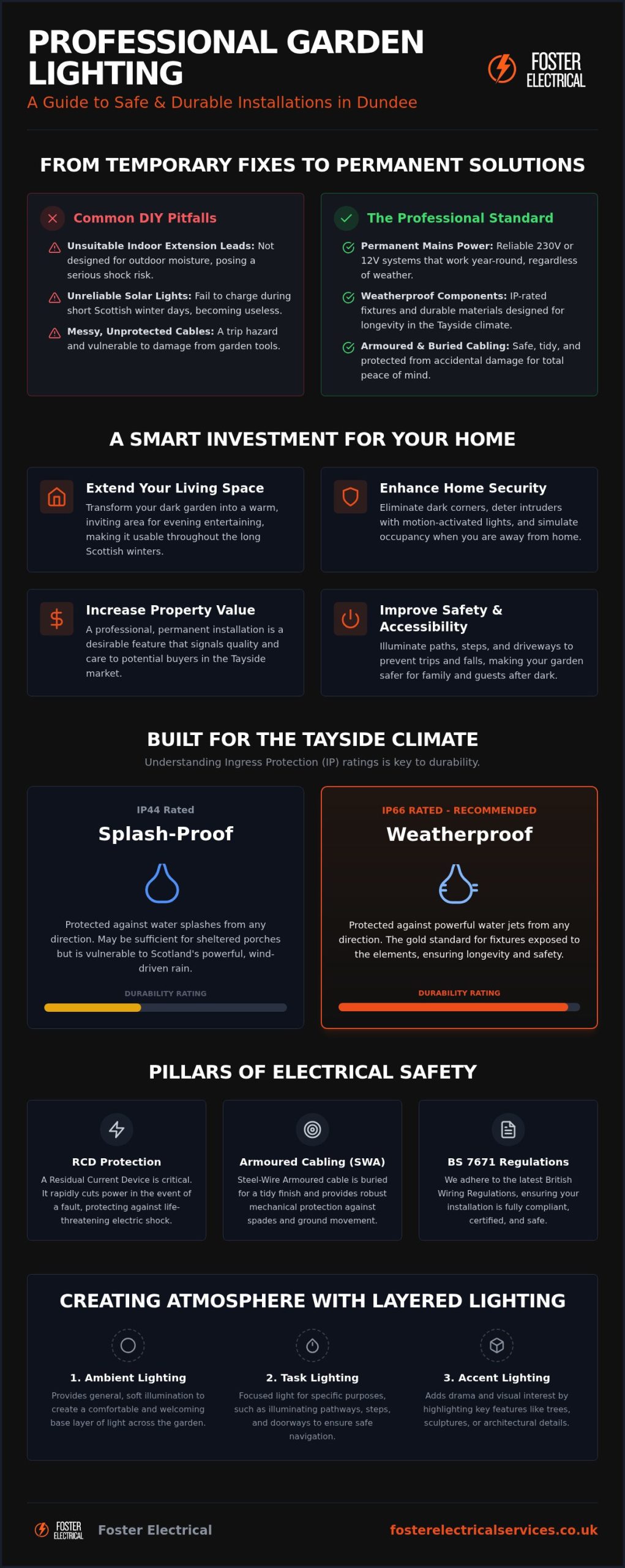 Garden Lighting Installation Dundee: The Complete Guide to Safe Outdoor Illumination